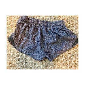 Gray LULU shorts Size 6